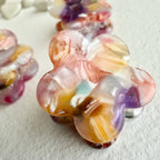 "Collage" Mini Flower Hair Claw Clip