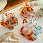 "Collage" Mini Flower Hair Claw Clip