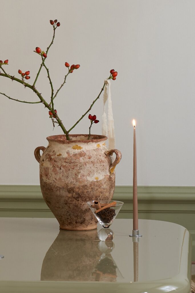 Pair of Taper Candles - 24cm