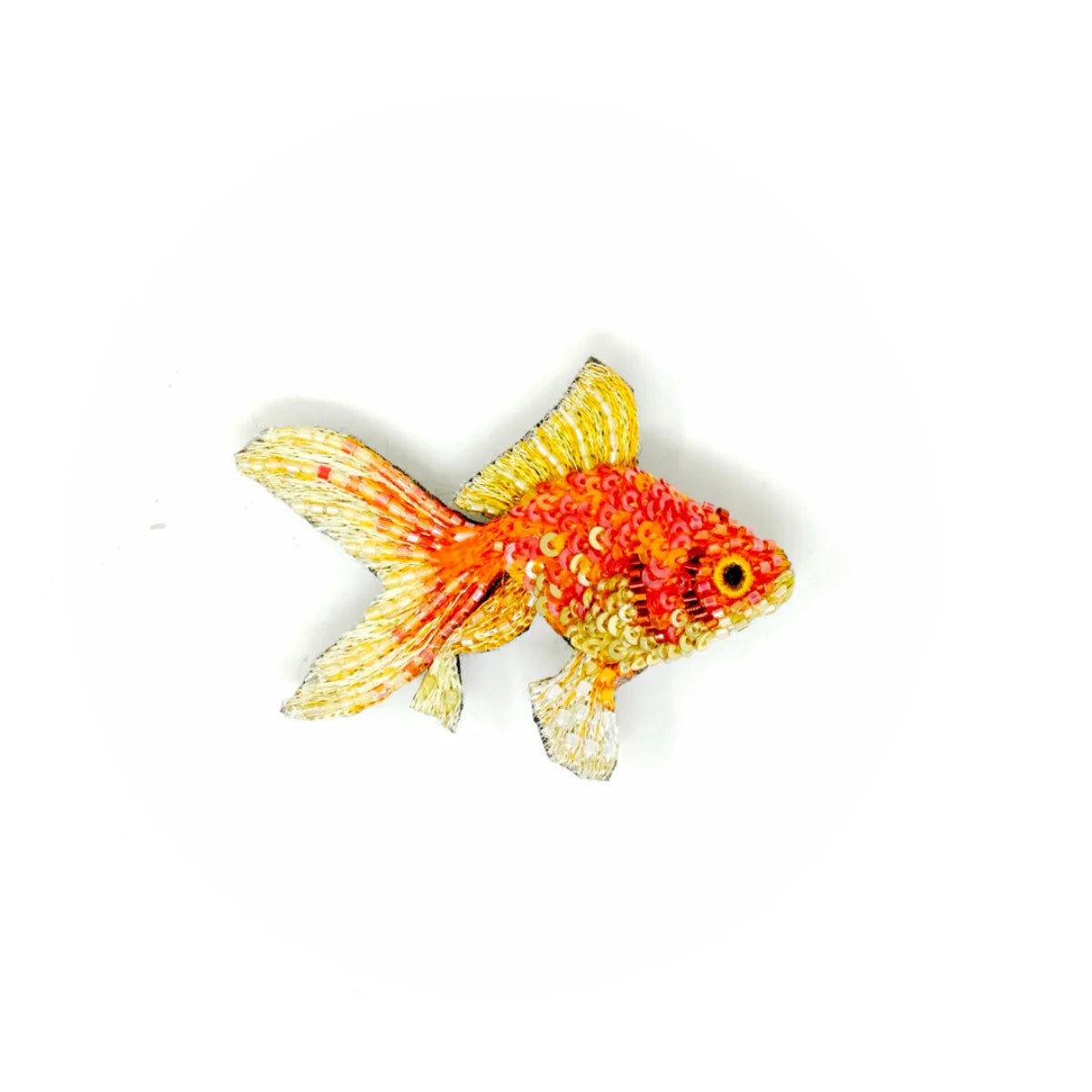 Fantail Goldfish Brooch Pin