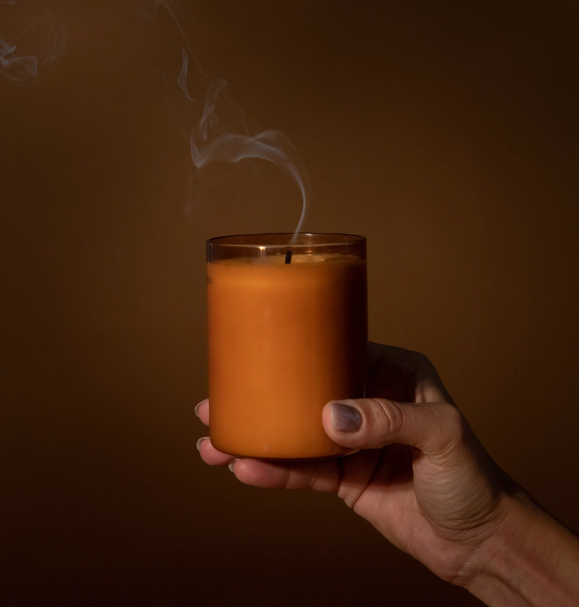 The Fire Candle - Burning Wood