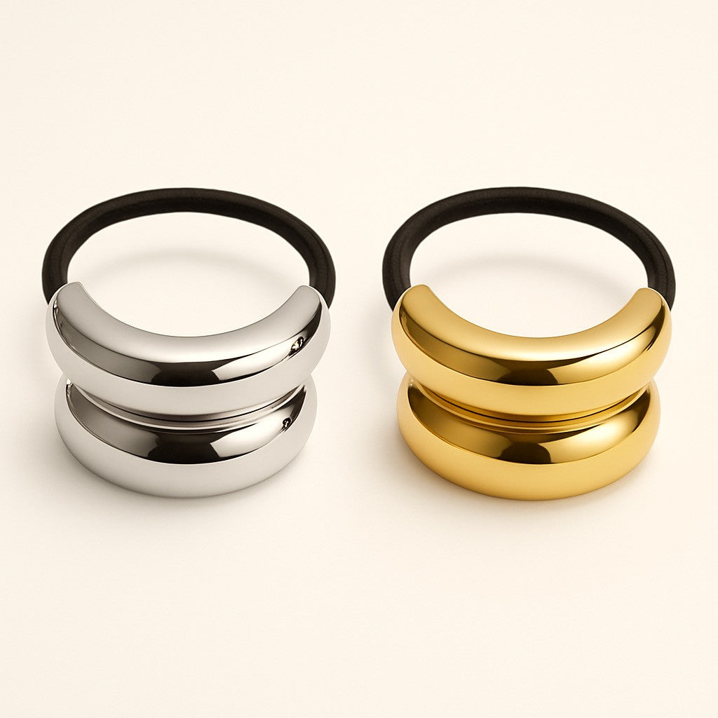 "Convex" Double Detail Hair Elastic