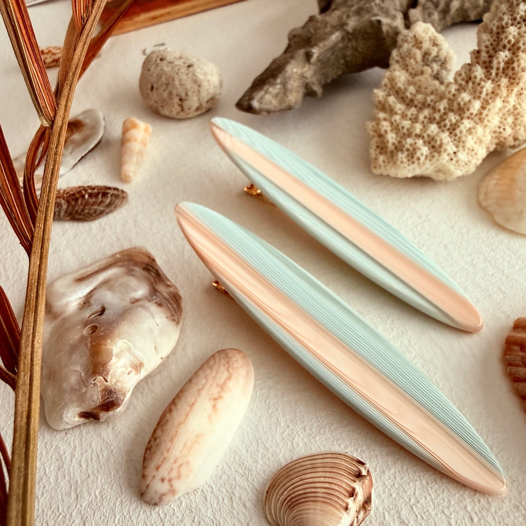 "Longboard" Duckbill Hair Clip
