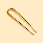 "Lydia" French Hair Pin in Gold