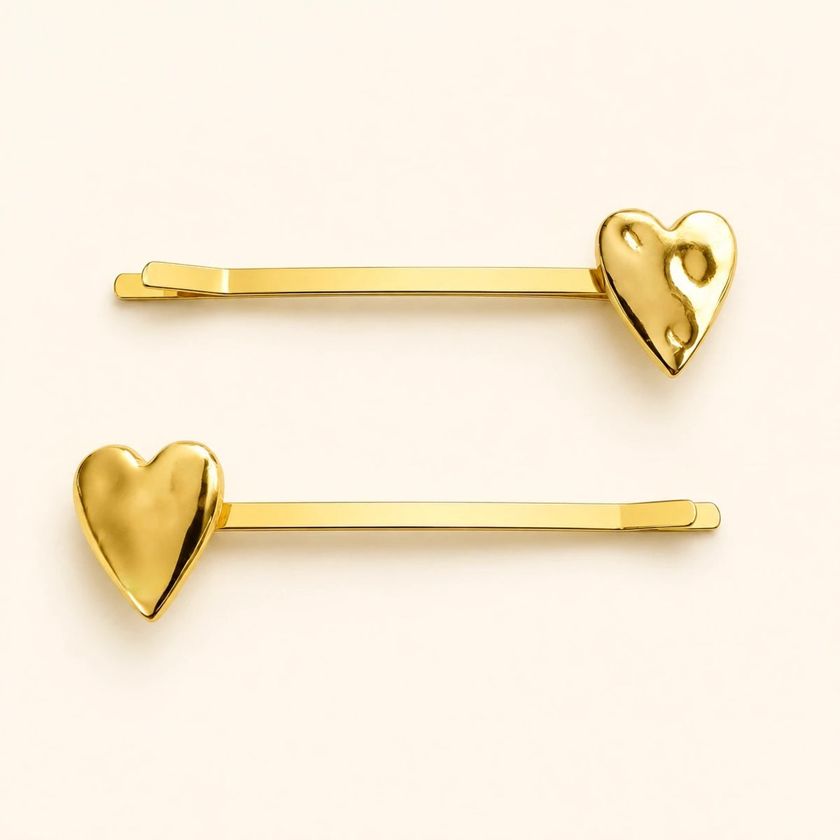"Tresna" Heart Hair Pins