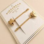"Tresna" Heart Hair Pins