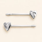 "Tresna" Heart Hair Pins