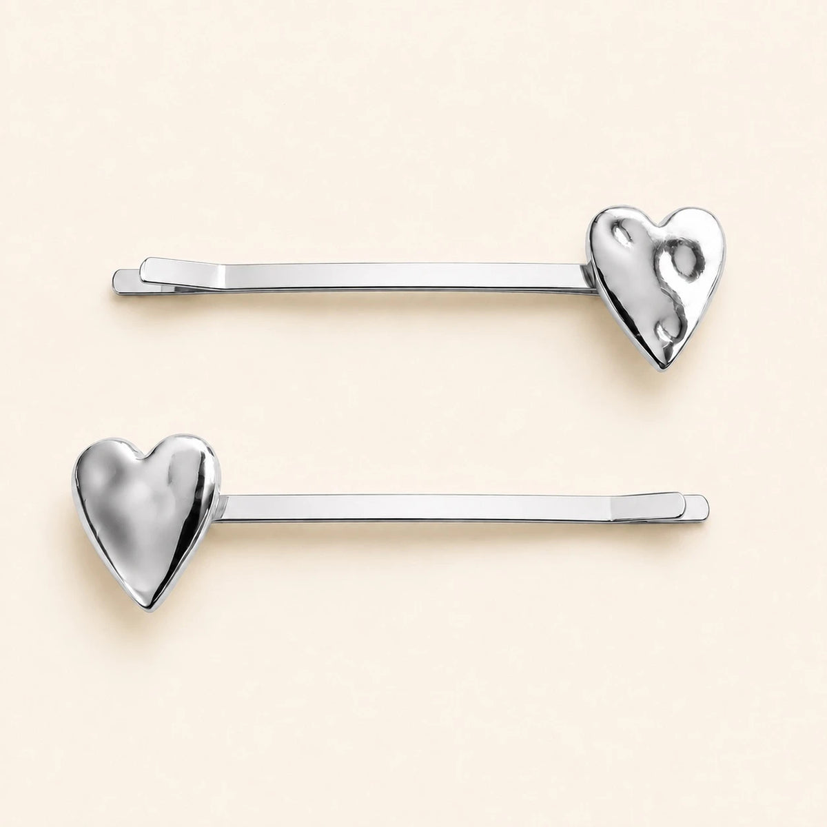 "Tresna" Heart Hair Pins