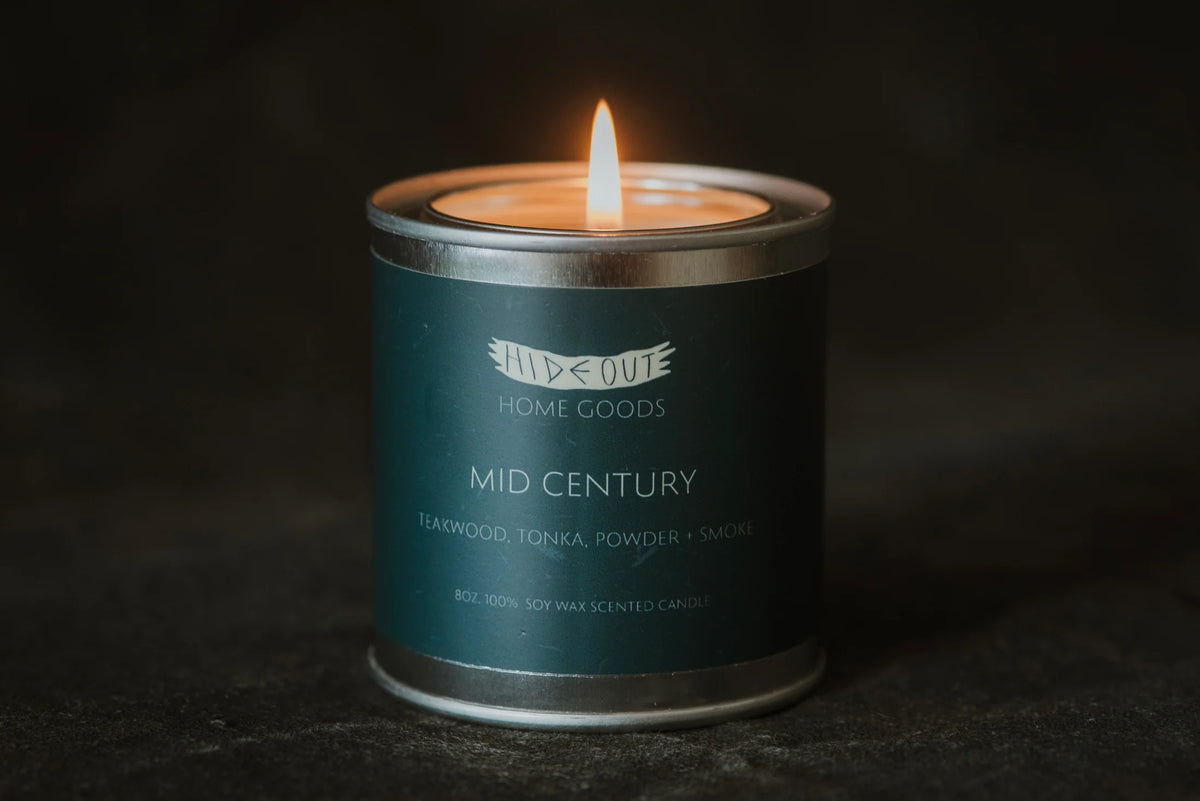 Mid Century Candle
