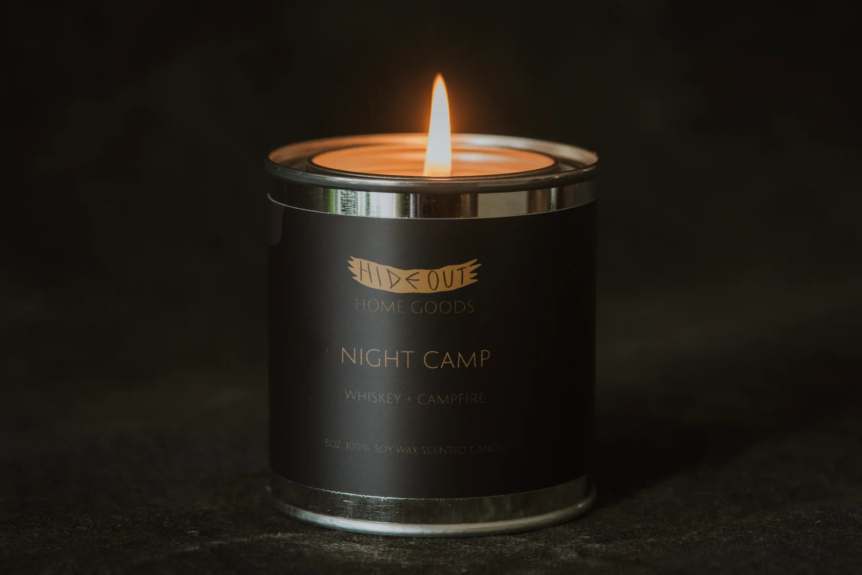 Night Camp Candle