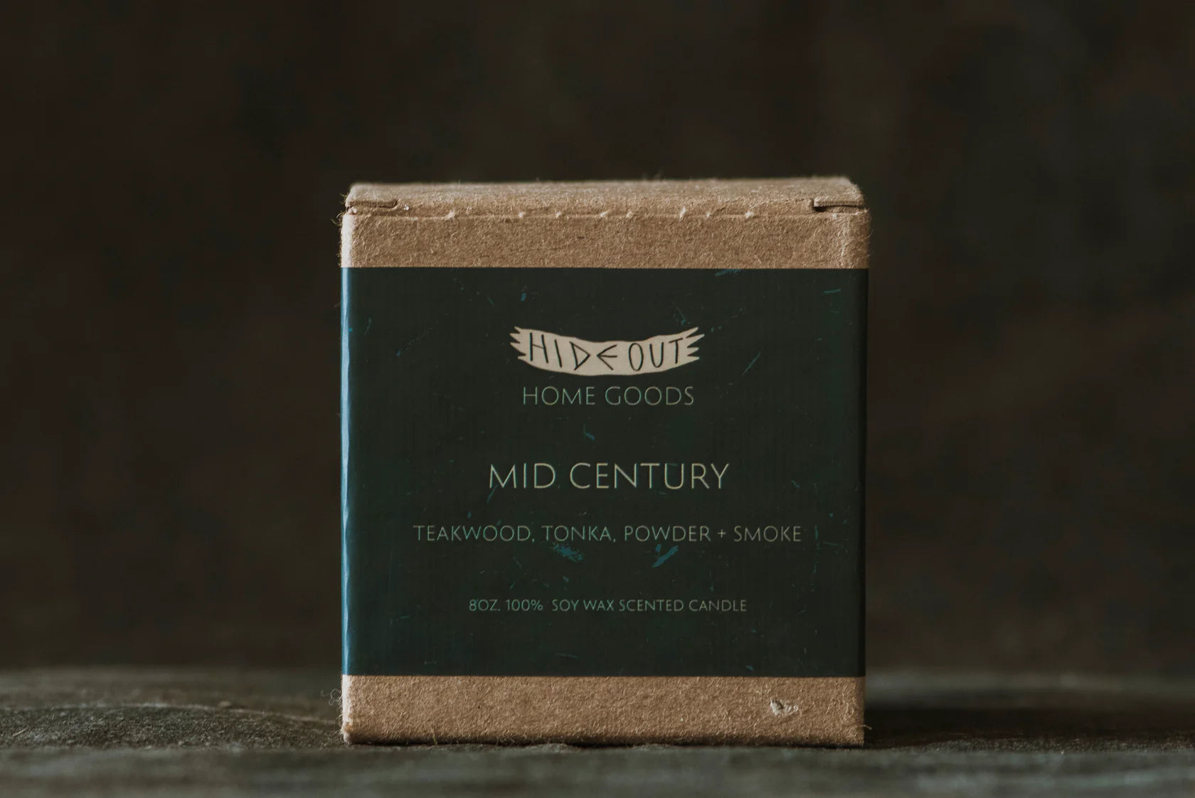 Mid Century Candle