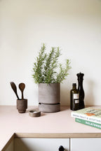 Hoff Raw Grey Terracotta Pot