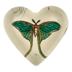 Green Moth Charm Paperweight