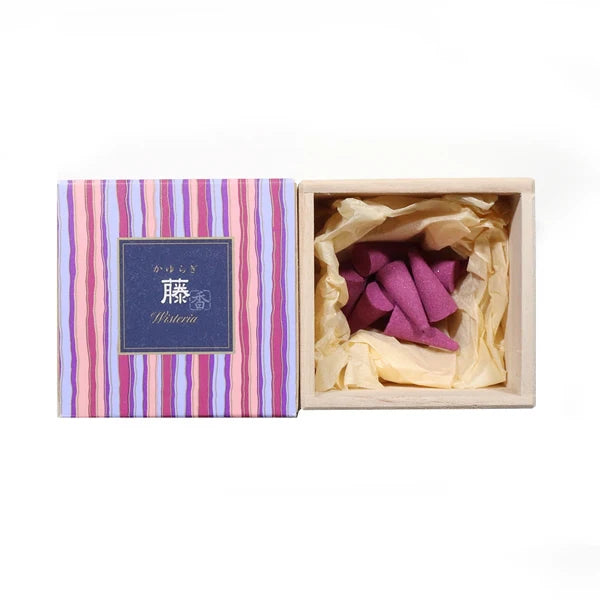 Kayuragi Wisteria Incense Cones