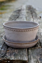 Københavner Raw Grey Terracotta Pot