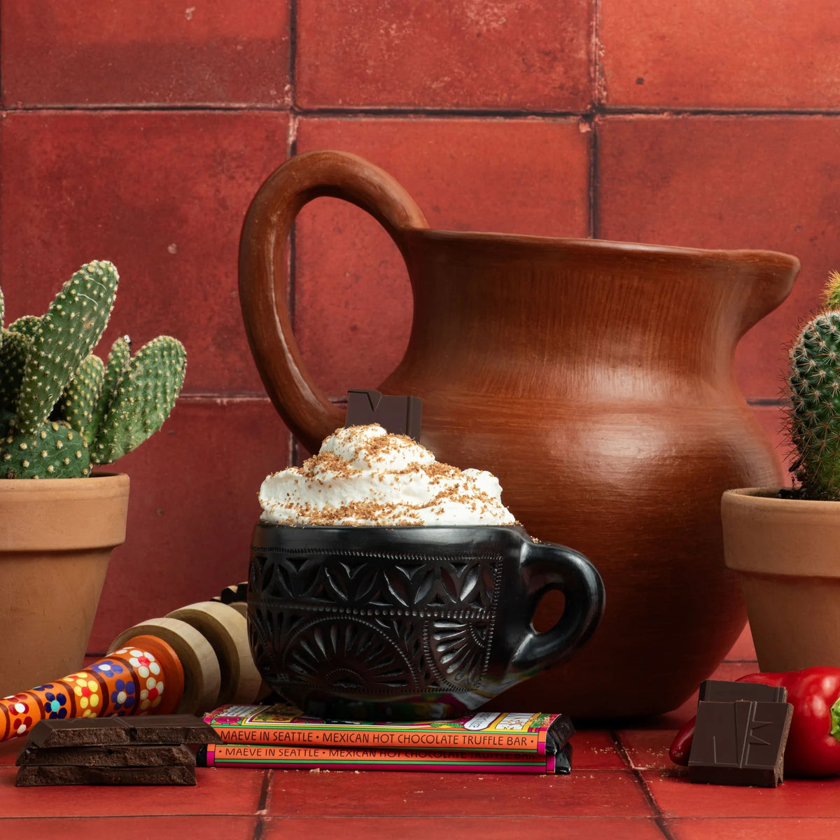 Mexican Hot Chocolate Dark Chocolate Truffle Bar