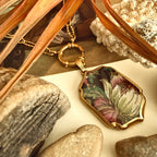 "Allerton" Floral Cold Porcelain Charm Necklace