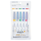 Set of 5 Dual Colour Highlighters