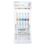 Set of 5 Two-Way Markers
