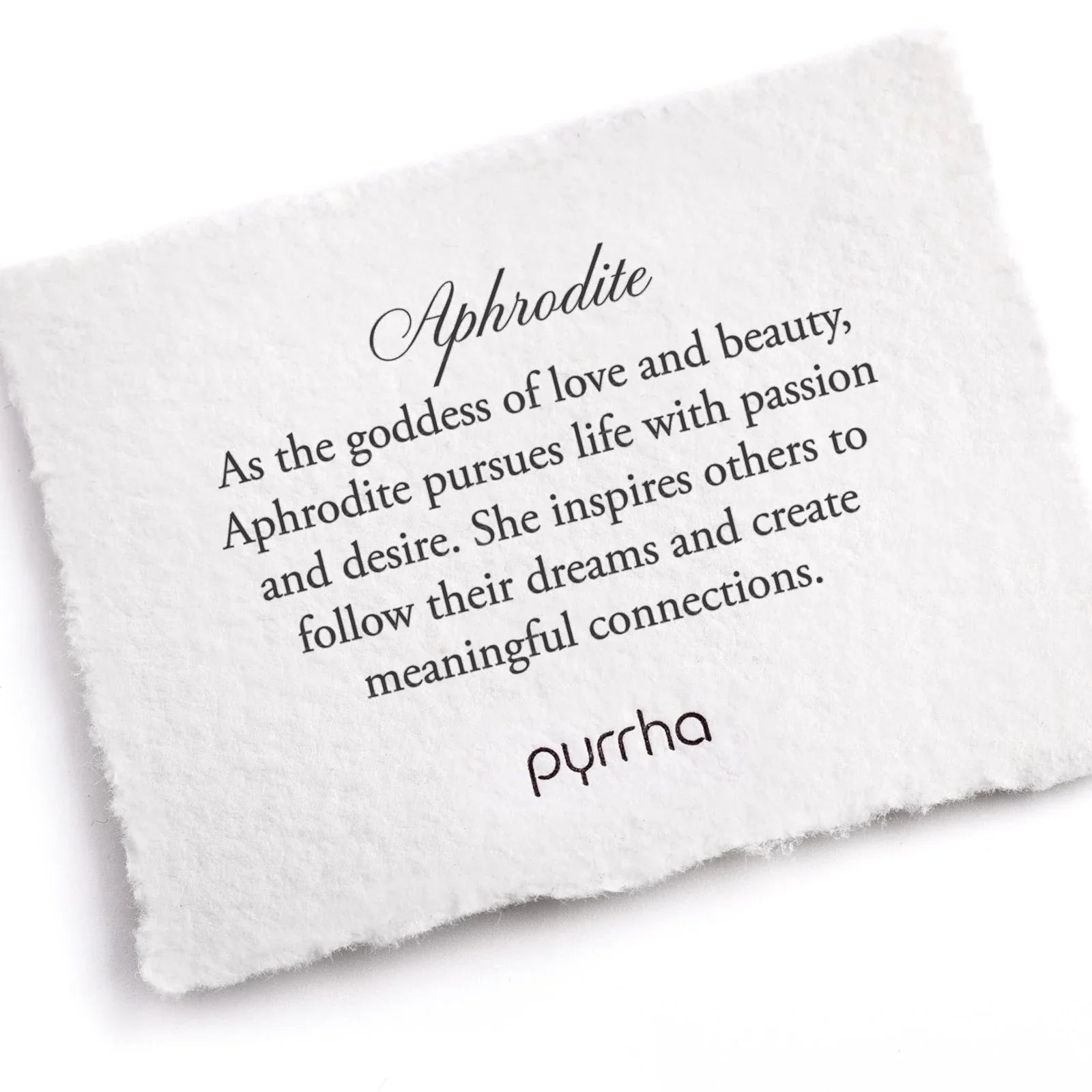 Pyrrha Aphrodite Goddess Talisman