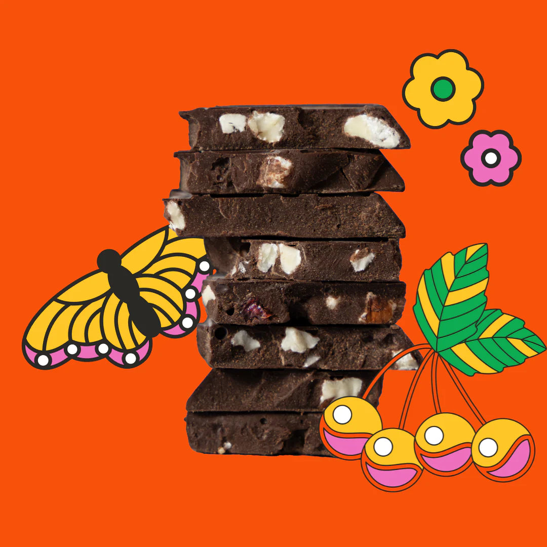 Cherry Dark Chocolate Truffle Bar