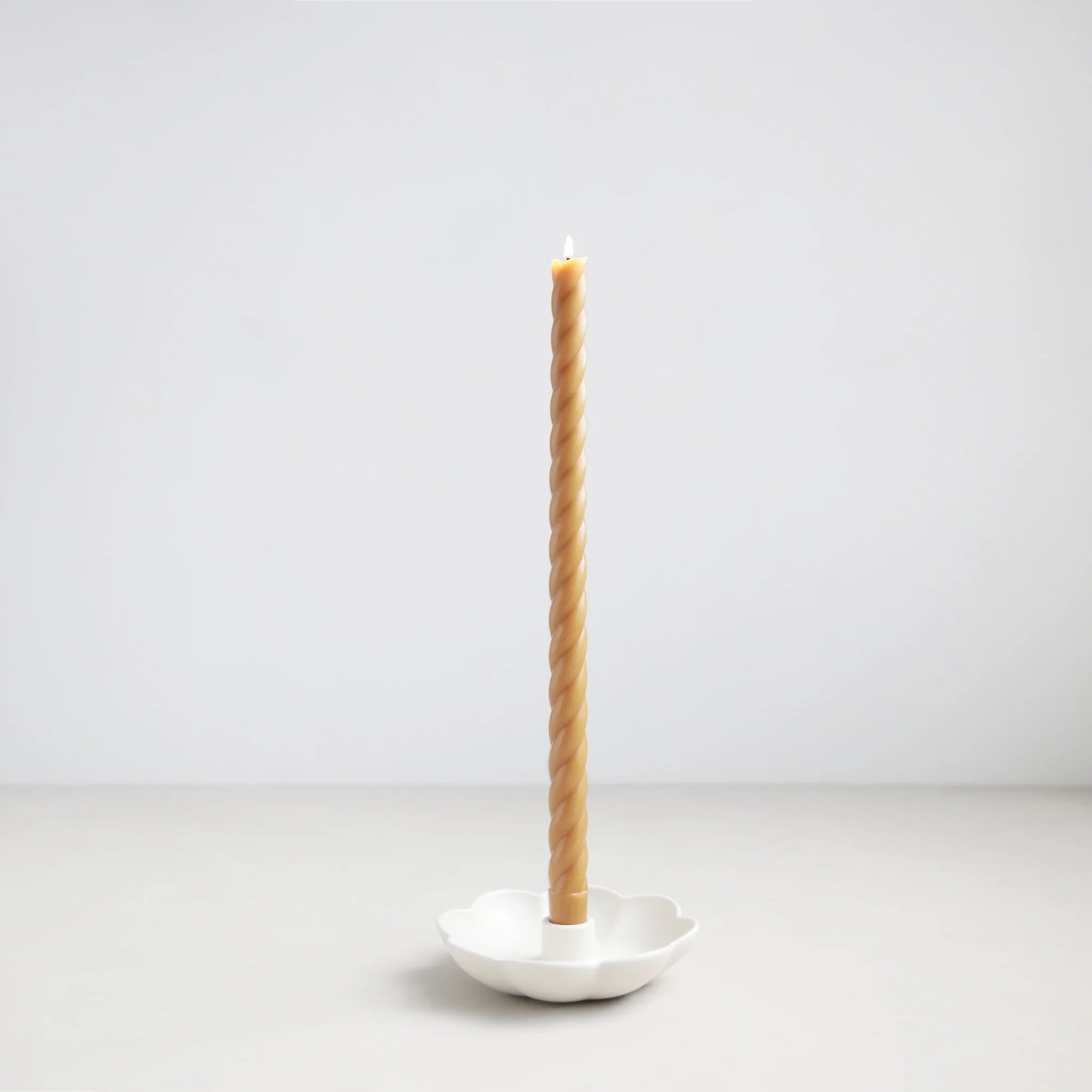 Ceramic Fleur Taper Holder