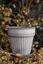 Simona Raw Grey Terracotta Pot