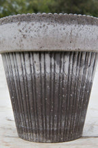 Simona Raw Grey Terracotta Pot