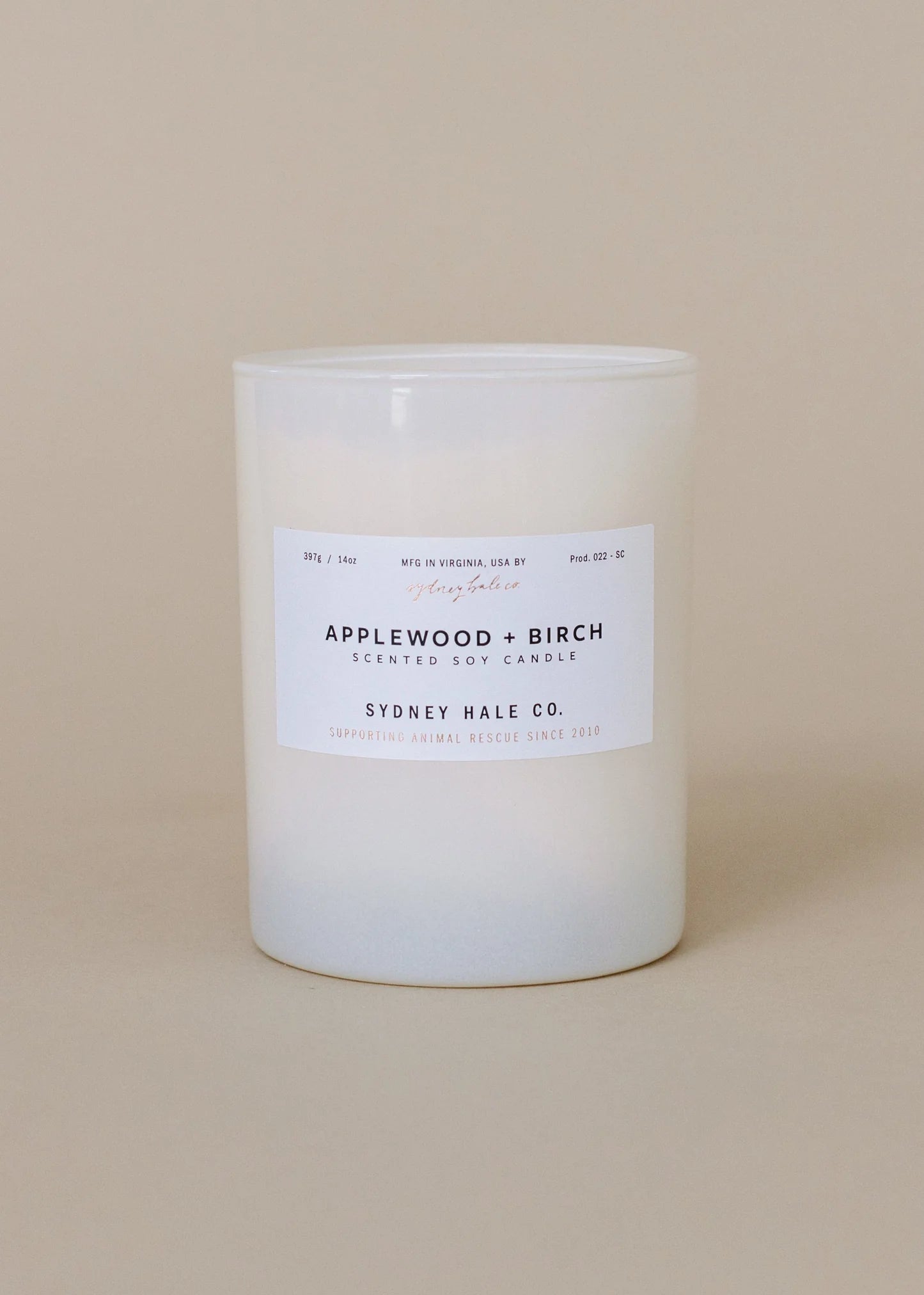 Applewood + Birch Candle