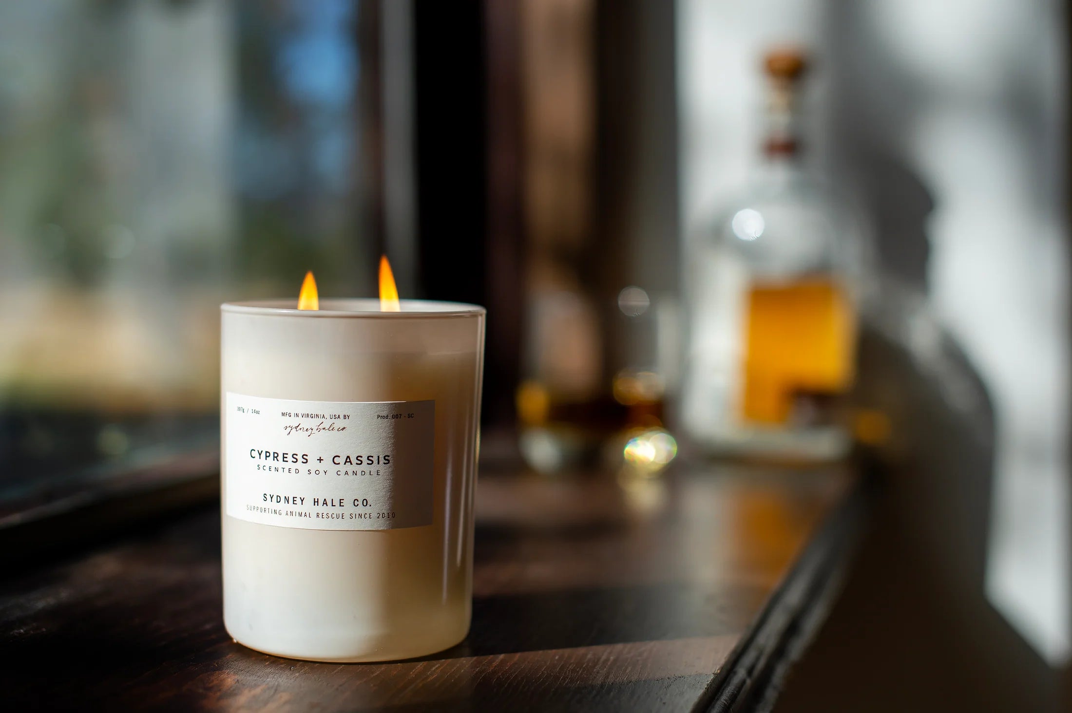 Cypress + Cassis Candle