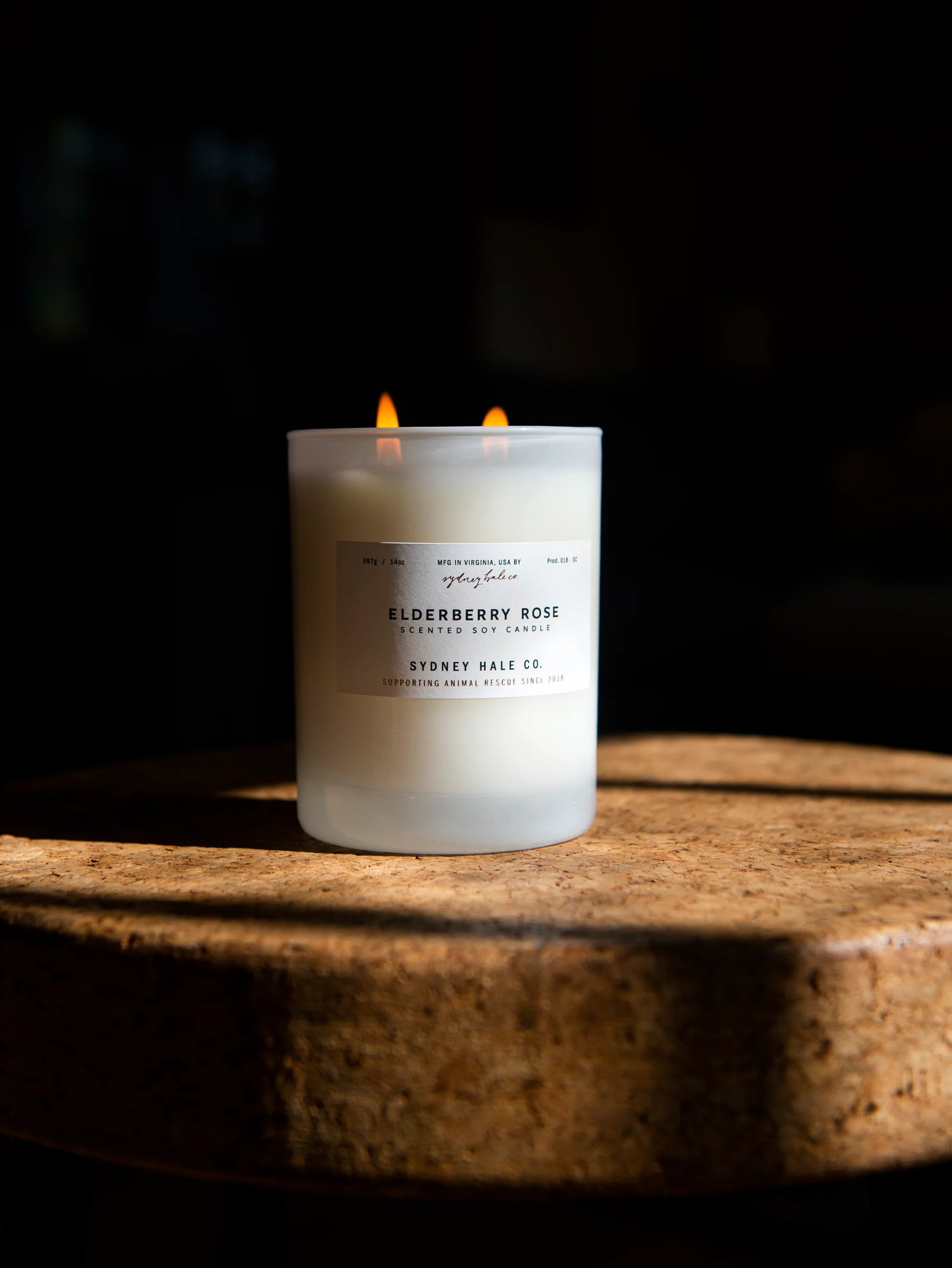 Elderberry Rose Candle