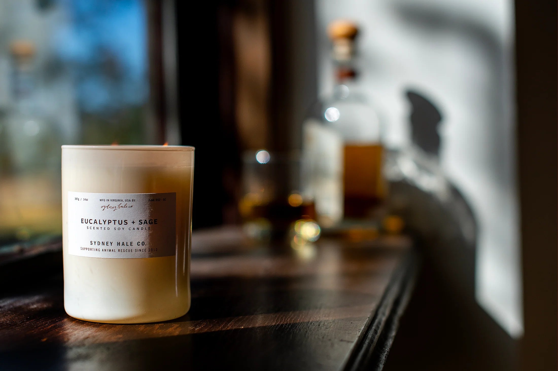 Eucalyptus + Sage Candle