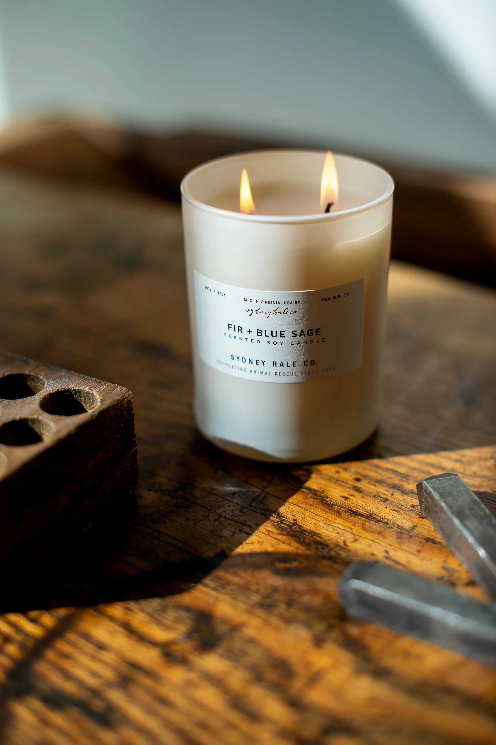 Fir + Blue Sage Candle