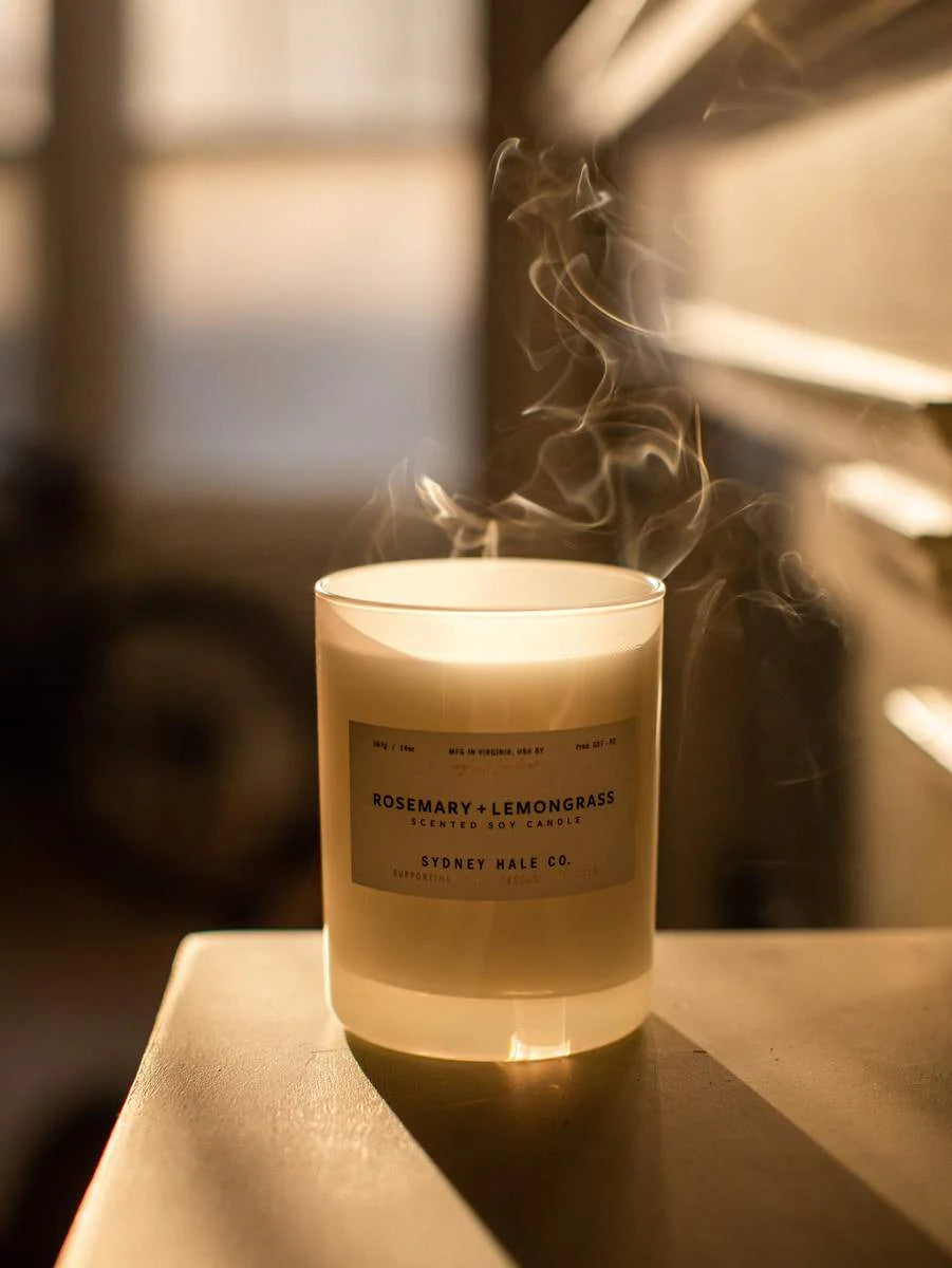 Rosemary + Lemongrass Candle