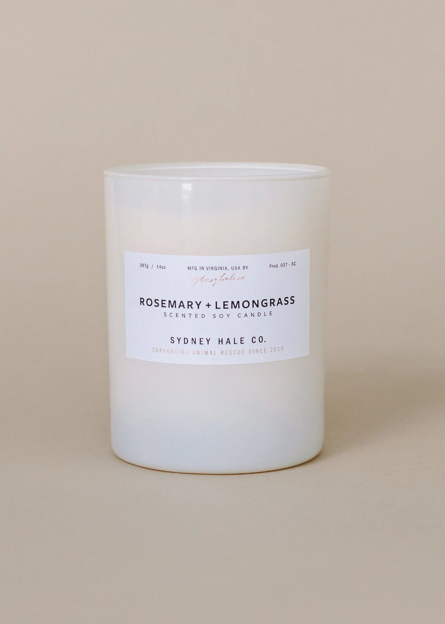 Rosemary + Lemongrass Candle