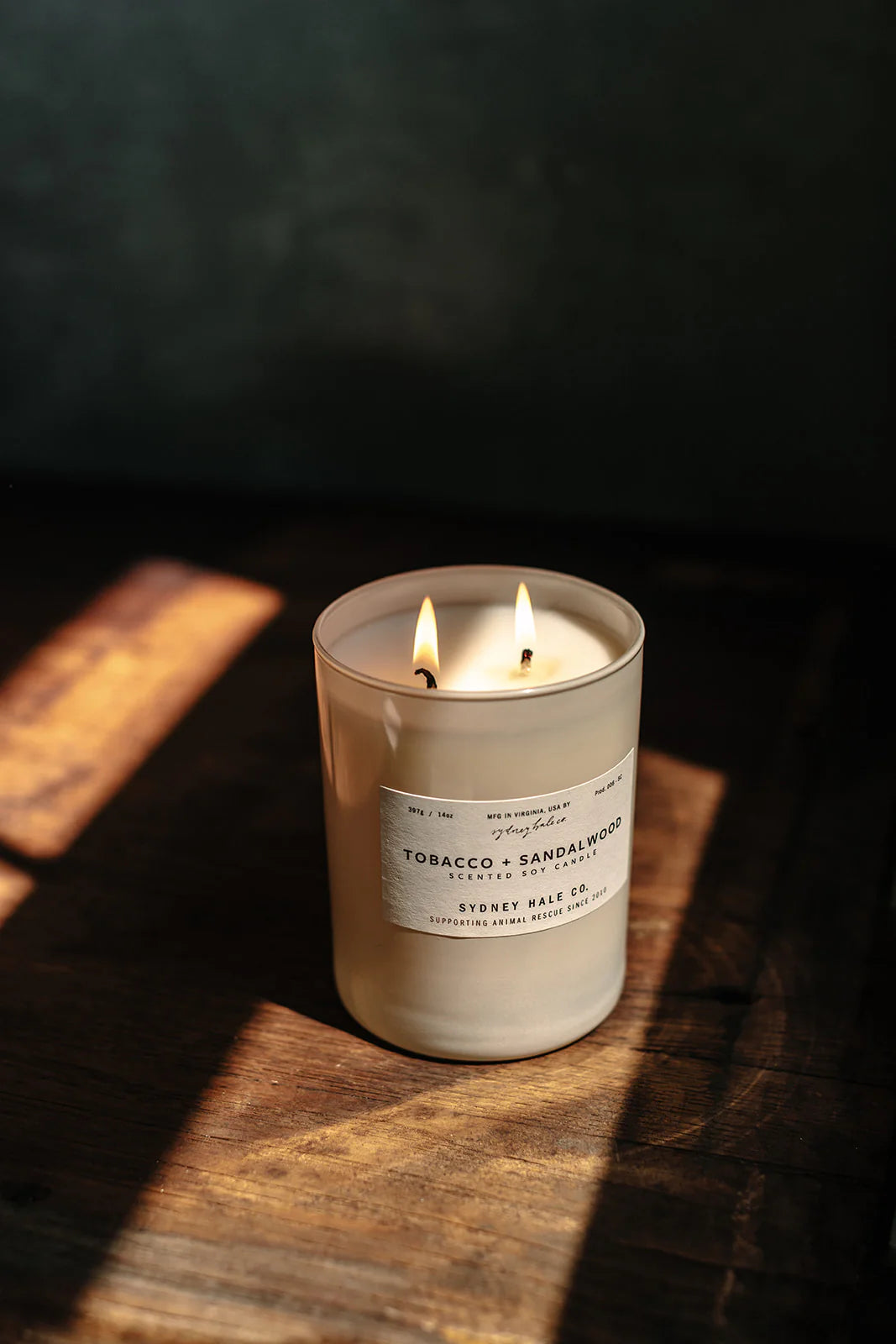 Tobacco + Sandalwood Candle