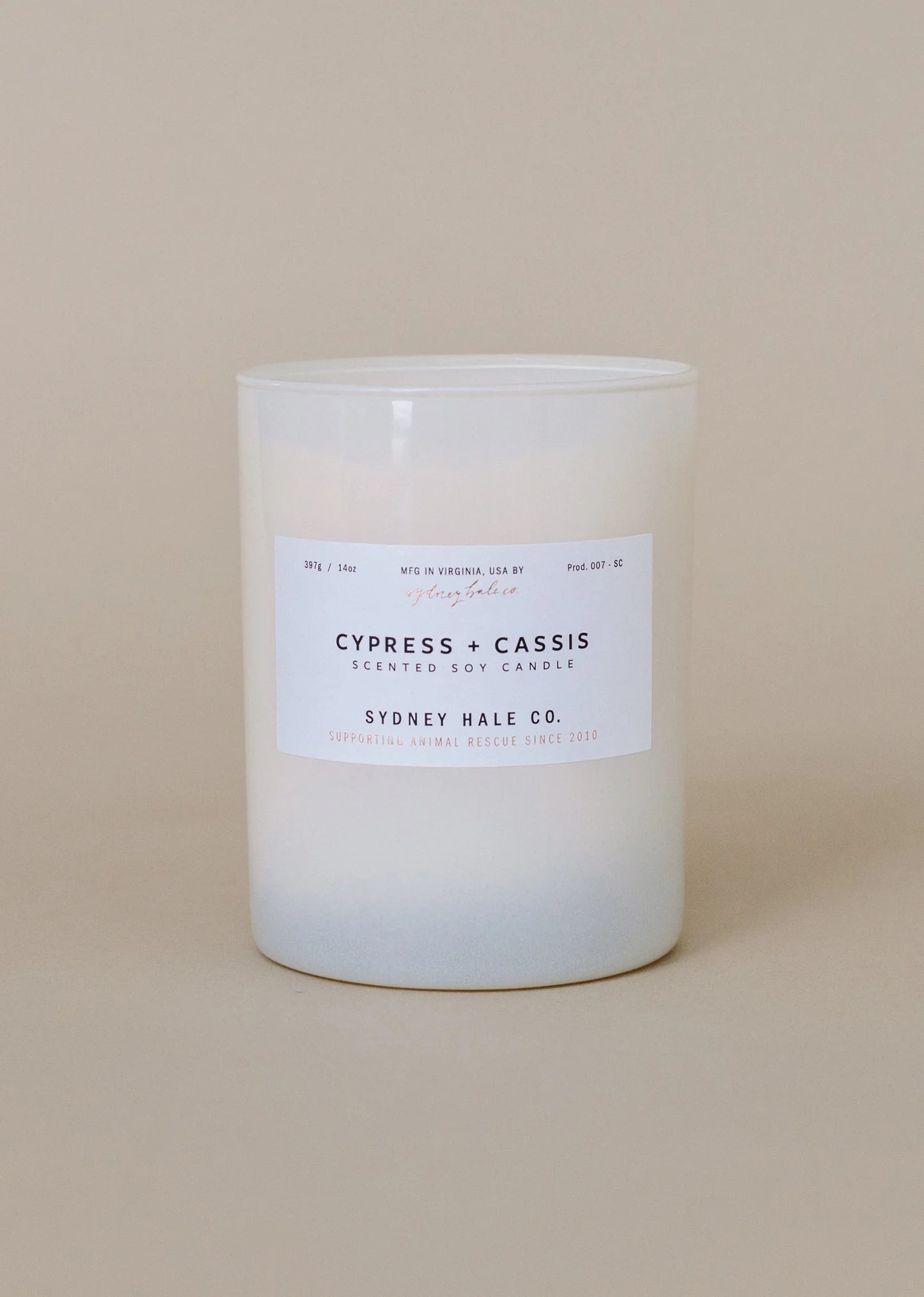 Cypress + Cassis Candle