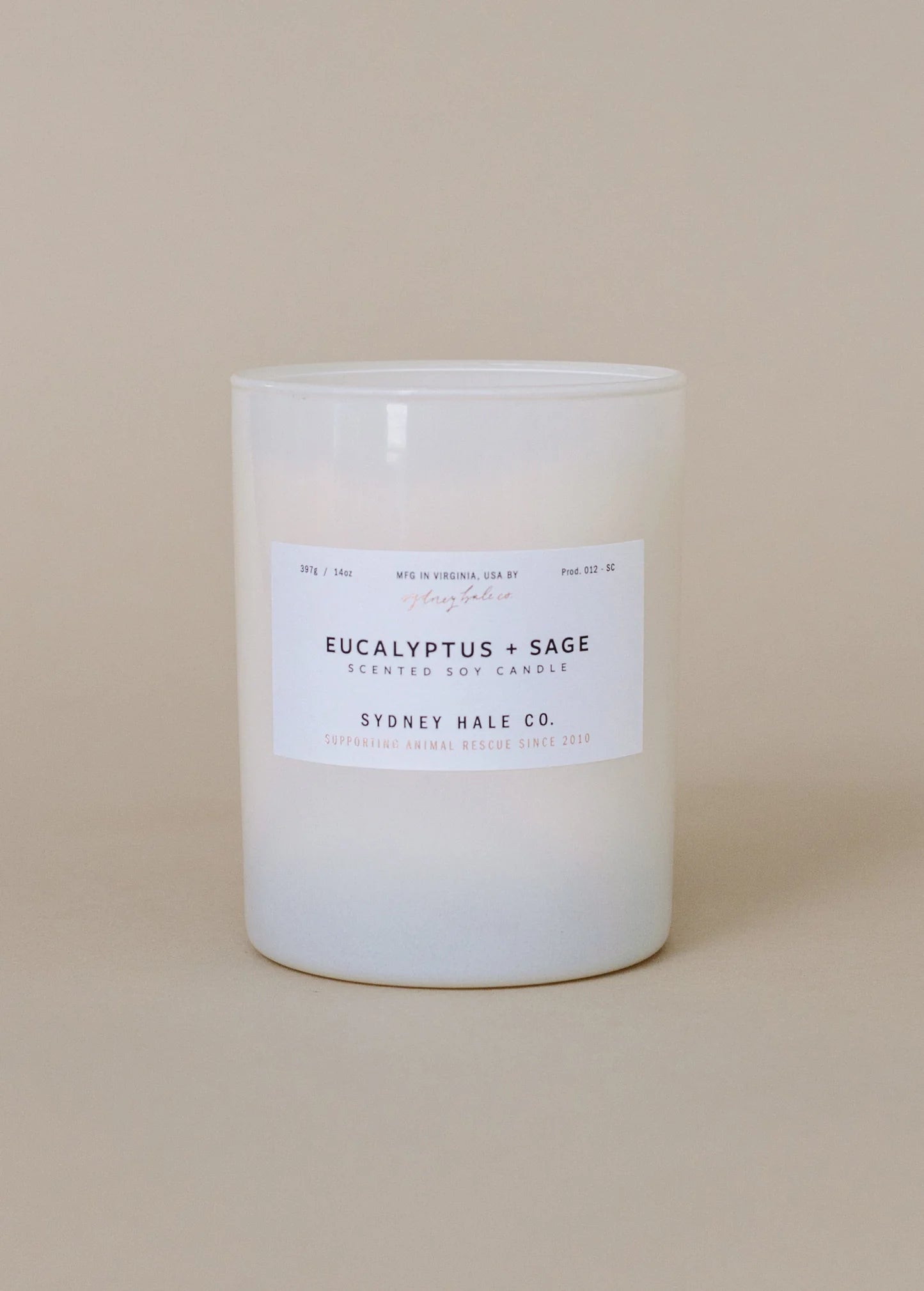 Eucalyptus + Sage Candle