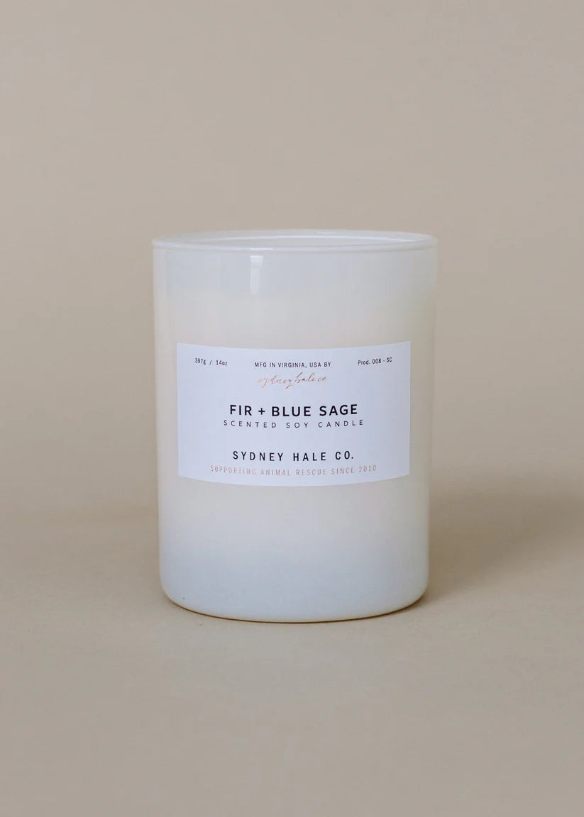 Fir + Blue Sage Candle