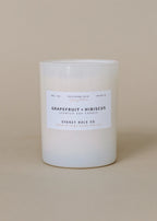 Grapefruit + Hibiscus Candle
