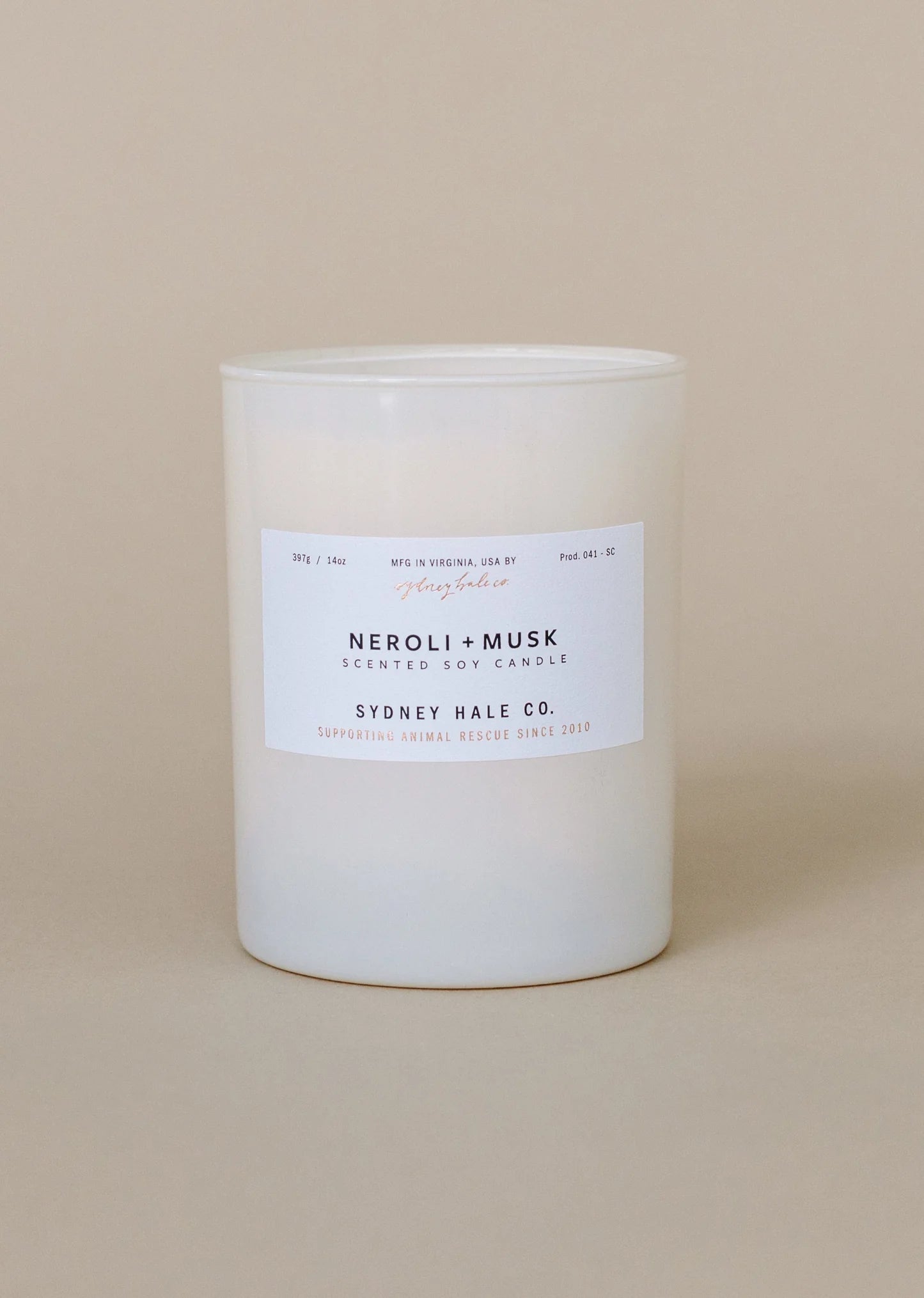 Neroli + Musk Candle