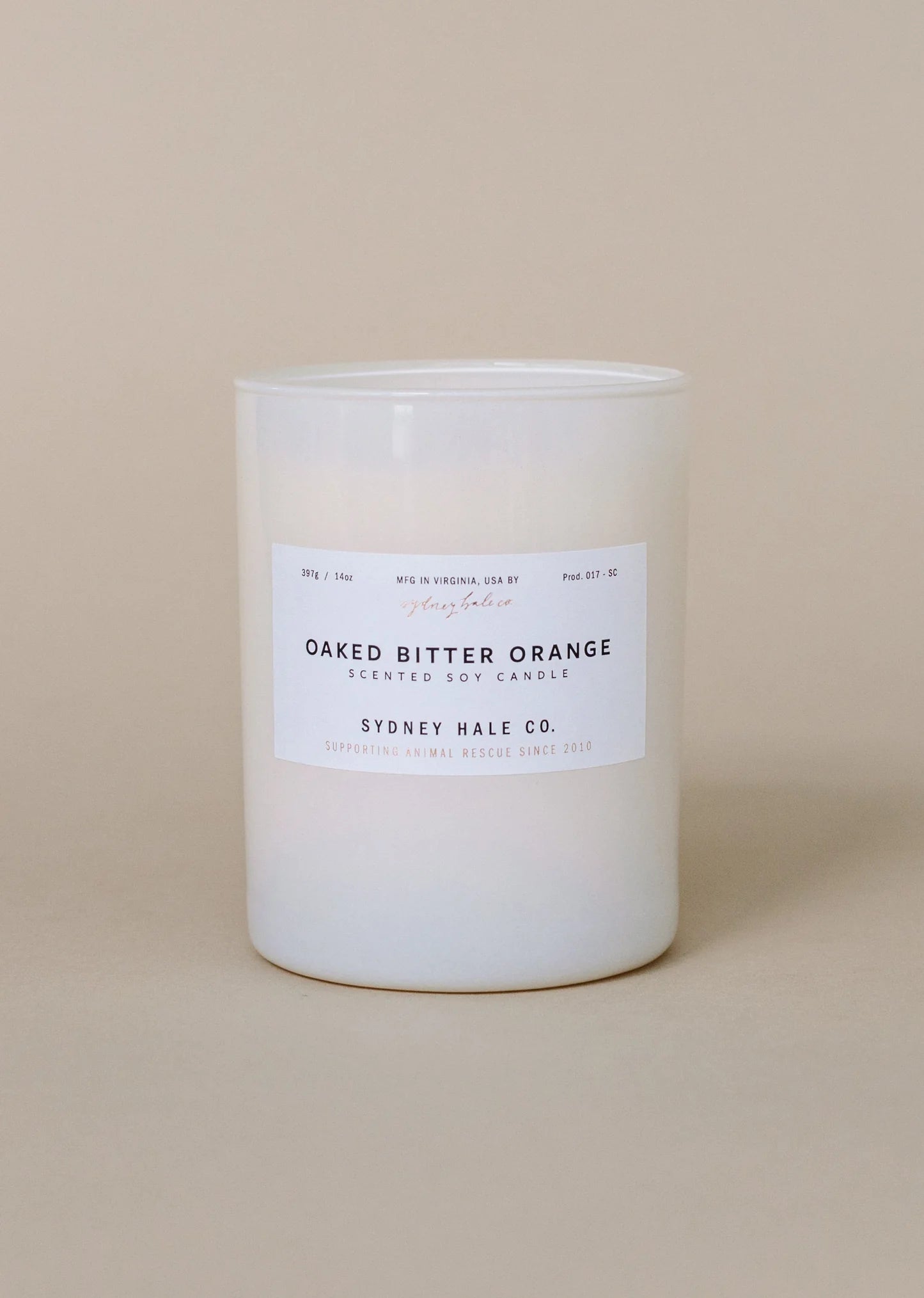 Oaked Bitter Orange Candle