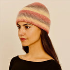"Nelson" Wool Blend Striped Toque