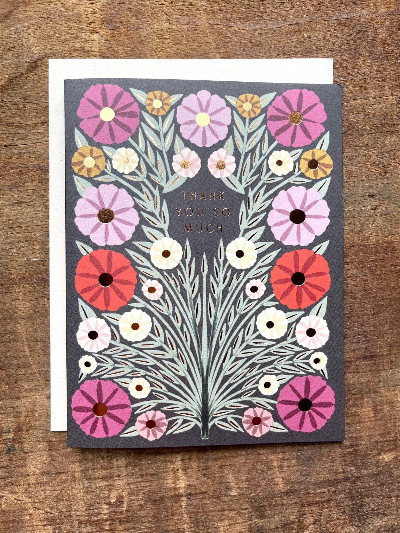 Box of 6 "Thank You So Much" Greeting Cards