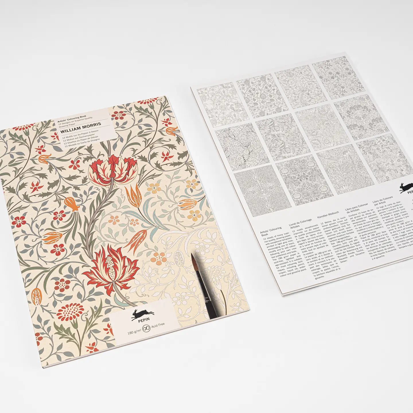 William Morris Artists' Colouring Book