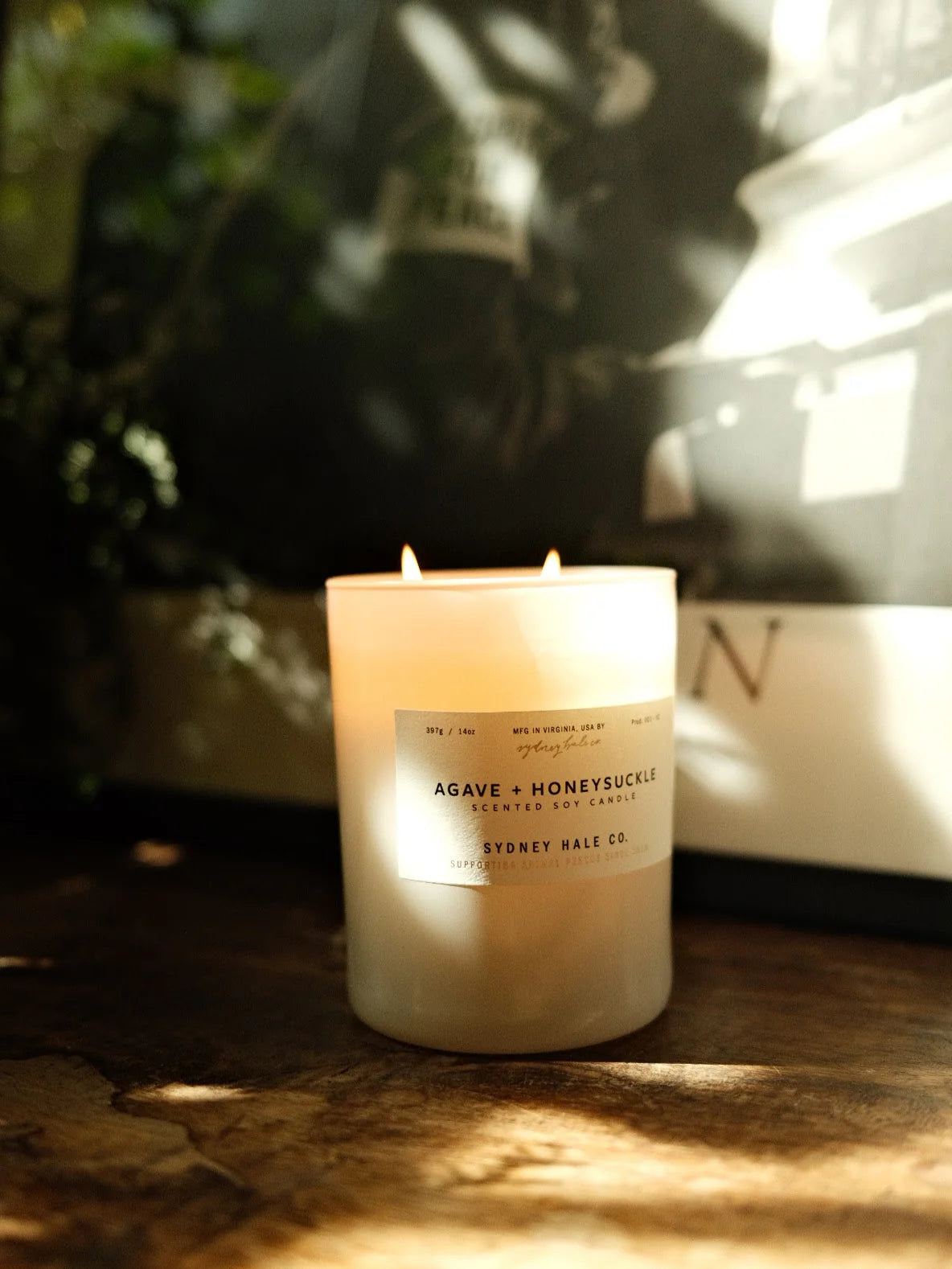 Agave + Honeysuckle Candle