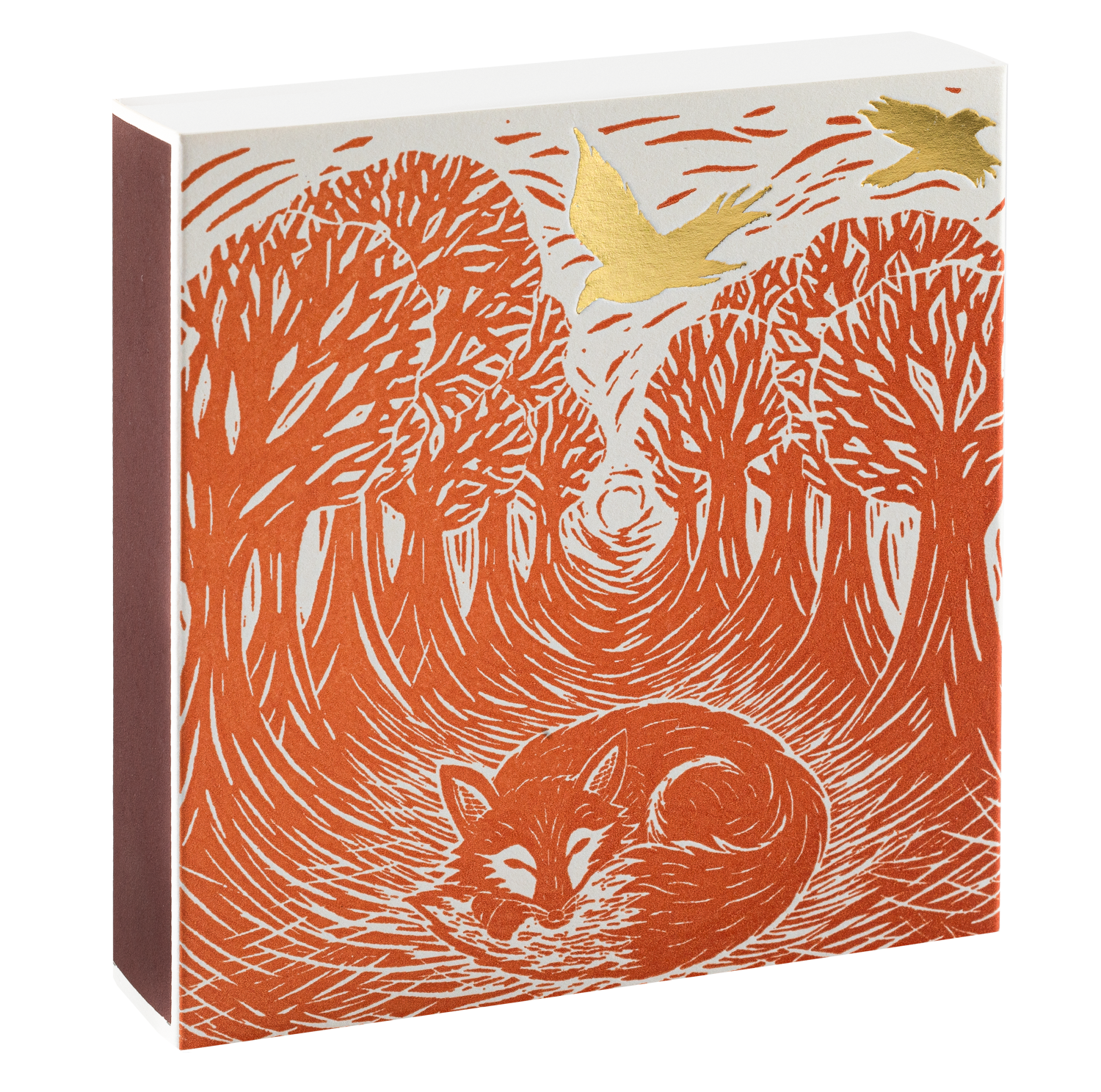 Woodland Fox | Square - Safety Matches