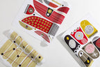 Canoes Tea Towel