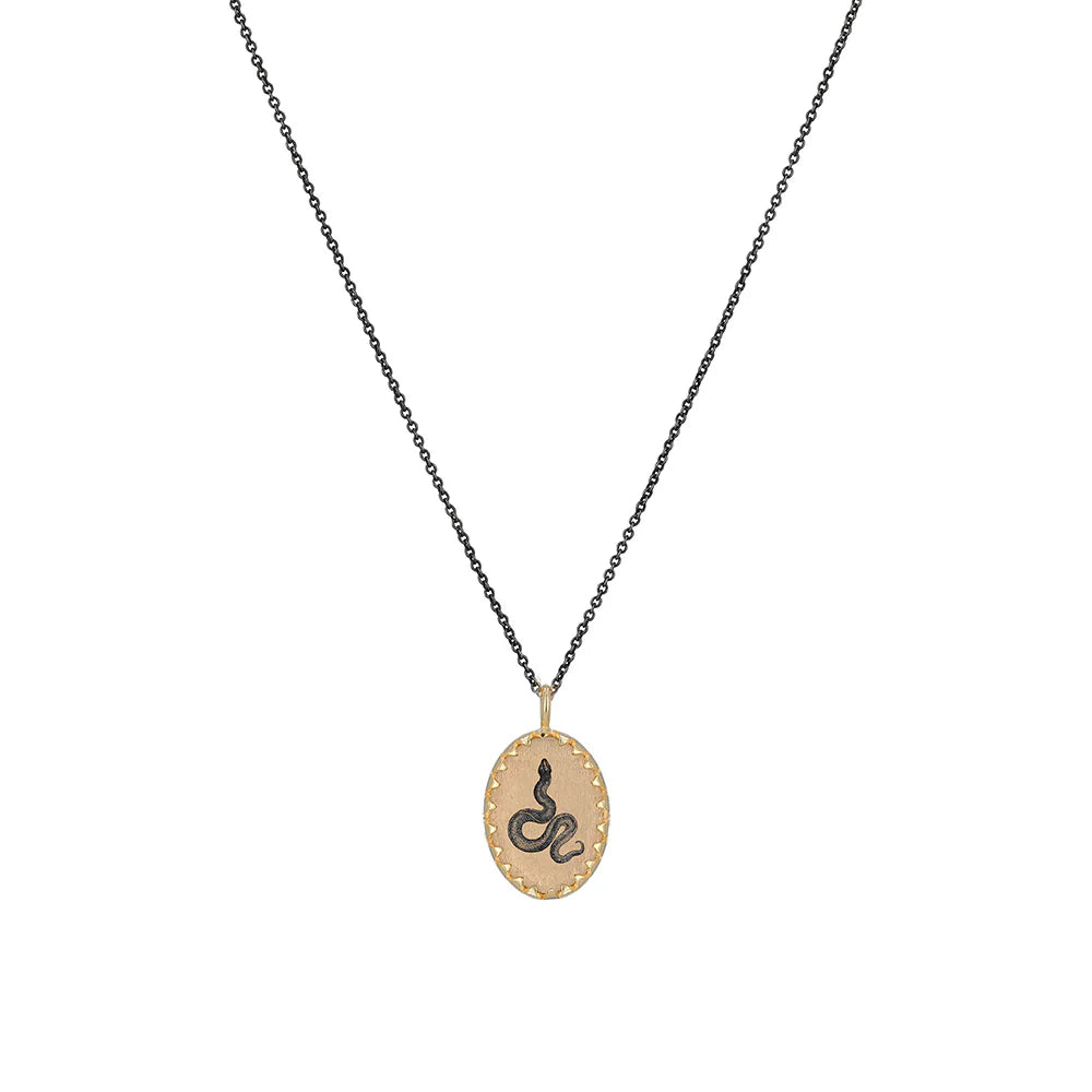 The Victoria Pendant Necklace - Serpent