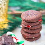 Dark Chocolate Peppermint Shortbread